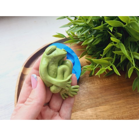 Silicone mold, Frog, style 2, ~ 4*6.8 cm, H:2 cm