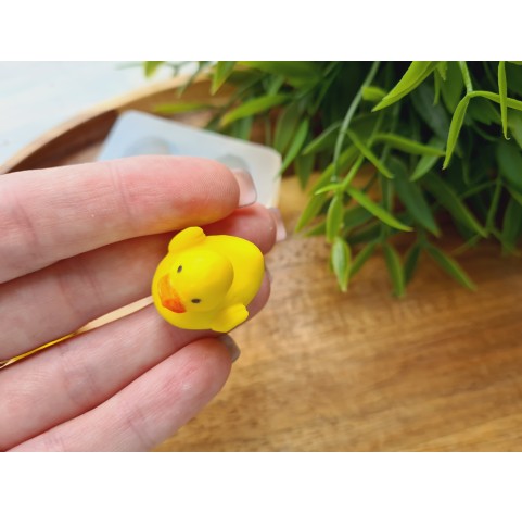 Silicone mold, Duck, style 1, 2 elements, ~ 2.2*2.3 cm, H:2 cm