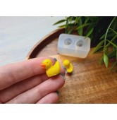Silicone mold, Duck, style 2, 2 elements, ~ 1.1*1.8 cm, H:1 cm