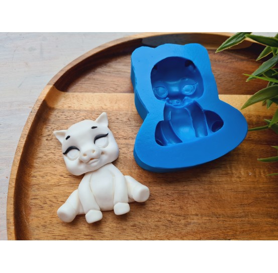 Silicone mold, Horse, style 3, ~ 5.3*6.3 cm, H:1.7 cm