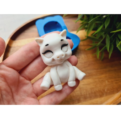 Silicone mold, Horse, style 3, ~ 5.3*6.3 cm, H:1.7 cm