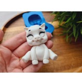 Silicone mold, Horse, style 3, ~ 5.3*6.3 cm, H:1.7 cm