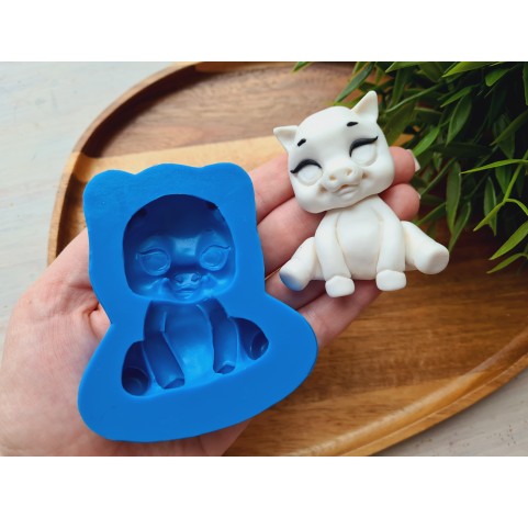 Silicone mold, Horse, style 3, ~ 5.3*6.3 cm, H:1.7 cm