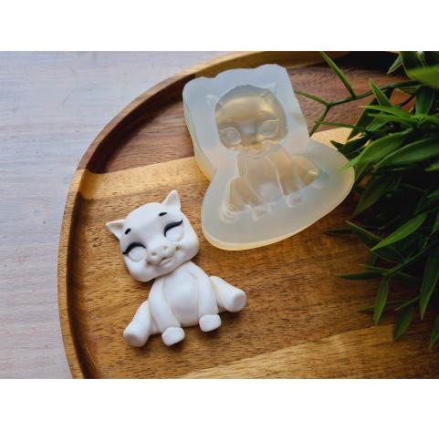 Silicone mold, Horse, style 3, ~ 5.3*6.3 cm, H:1.7 cm