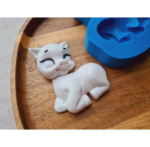 Silicone mold, Horse, style 4, ~ 5*6.6 cm, H:1.4 cm