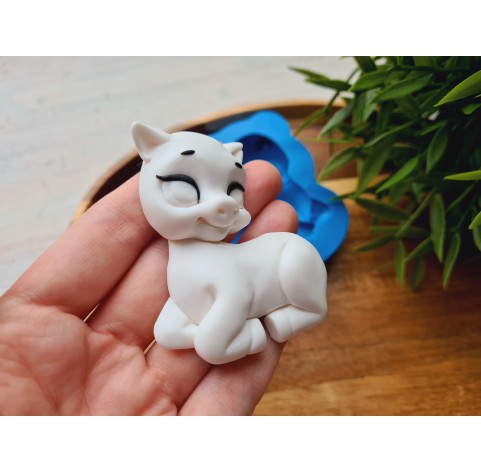 Silicone mold, Horse, style 4, ~ 5*6.6 cm, H:1.4 cm