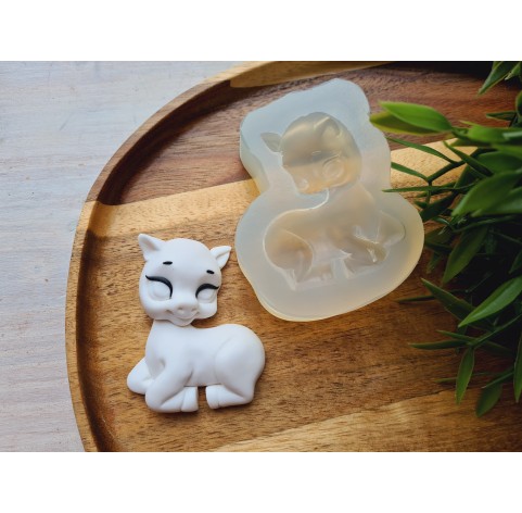 Silicone mold, Horse, style 4, ~ 5*6.6 cm, H:1.4 cm