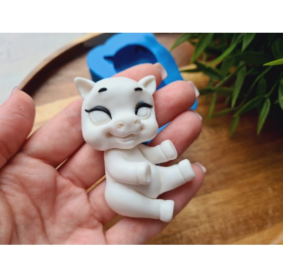 Silicone mold, Horse, style 5, ~ 4.3*6.4 cm, H:1.7 cm