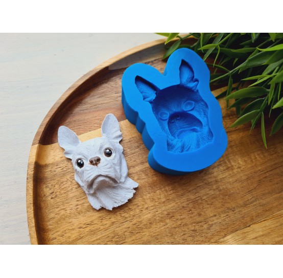 Silicone mold, Dog, Chihuahua, ~ 4.1*6.1 cm, H:2 cm