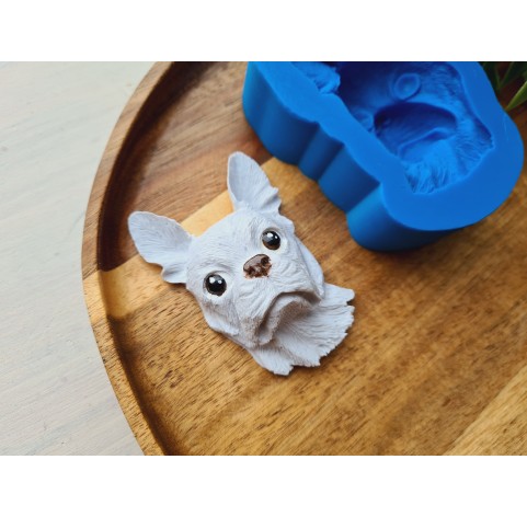 Silicone mold, Dog, Chihuahua, ~ 4.1*6.1 cm, H:2 cm