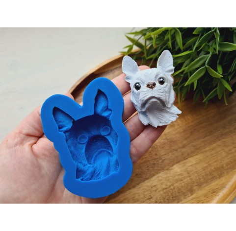 Silicone mold, Dog, Chihuahua, ~ 4.1*6.1 cm, H:2 cm