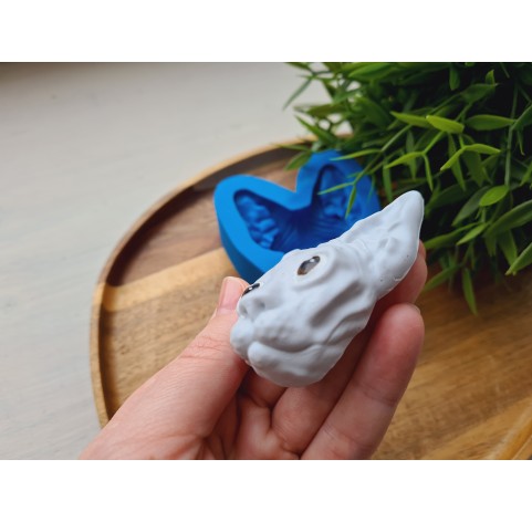 Silicone mold, Cat, Sphynx, ~ 5.9*6.8cm, H:2.4 cm