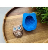 Silicone mold, Owl, ~ 4*5.4 cm, H:2.3 cm