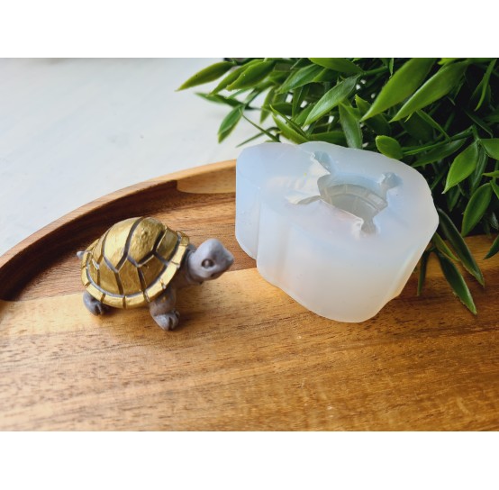 Silicone mold, Turtle, style 2, ~ 3*5 cm, H:2.8 cm