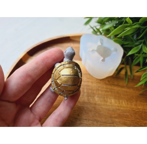 Silicone mold, Turtle, style 2, ~ 3*5 cm, H:2.8 cm