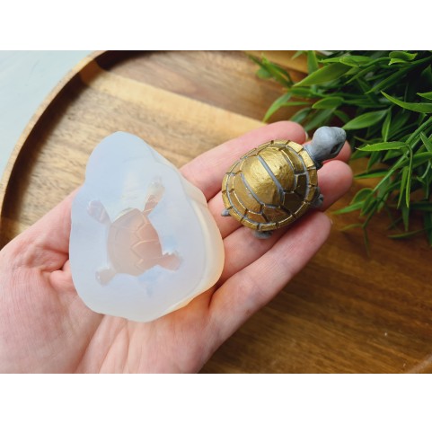 Silicone mold, Turtle, style 2, ~ 3*5 cm, H:2.8 cm