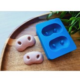 Silicone mold, Cow nose, style 1, 2 elements, ~ 2-3.9 cm, H:1-1.5 cm