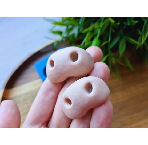 Silicone mold, Cow nose, style 1, 2 elements, ~ 2-3.9 cm, H:1-1.5 cm