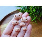 Silicone mold, Cow nose, style 3, 6 elements, ~ 0.6-2 cm, H:0.3-0.6 cm