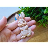 Silicone mold, Bunny, style 5, ~ 3.1*7 cm, H:1.1 cm