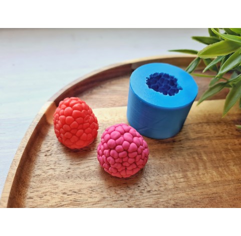 Silicone mold, Raspberry, style 7, ~ Ø 2.6 cm, H:2.6 cm