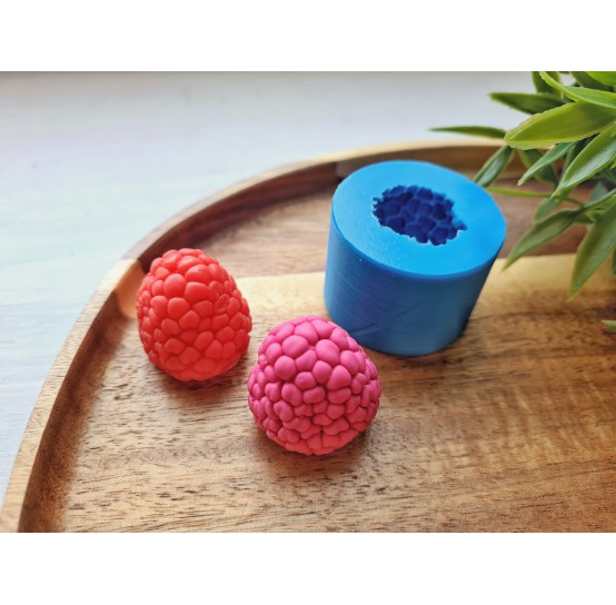 Silicone mold, Raspberry, style 7, ~ Ø 2.6 cm, H:2.6 cm