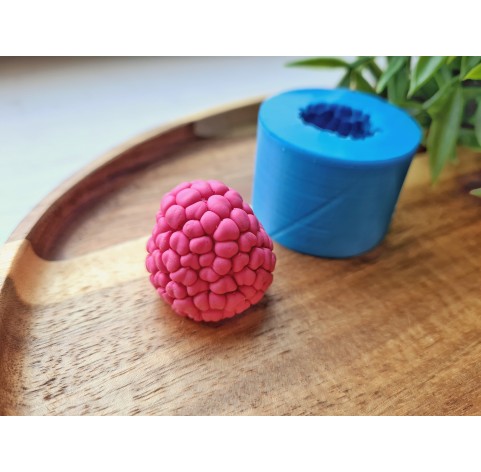 Silicone mold, Raspberry, style 7, ~ Ø 2.6 cm, H:2.6 cm