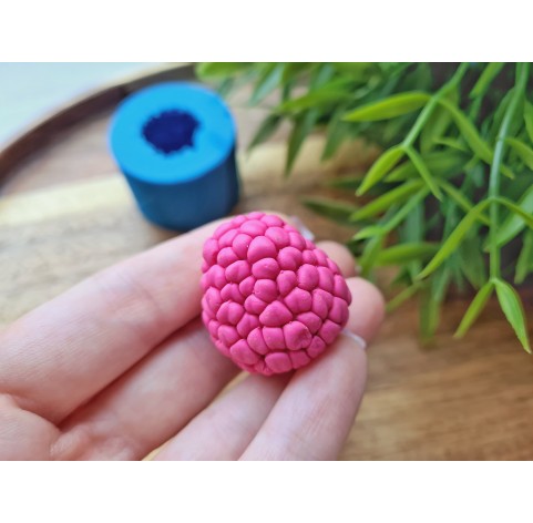 Silicone mold, Raspberry, style 7, ~ Ø 2.6 cm, H:2.6 cm