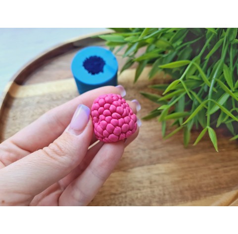 Silicone mold, Raspberry, style 7, ~ Ø 2.6 cm, H:2.6 cm