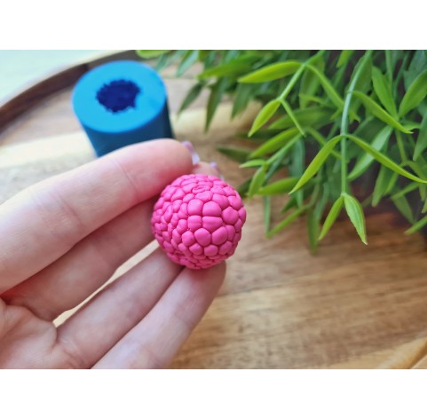 Silicone mold, Raspberry, style 7, ~ Ø 2.6 cm, H:2.6 cm