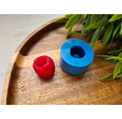 Silicone mold, Raspberry, style 9, inverted, ~ Ø 1.8 cm, H:1.6 cm