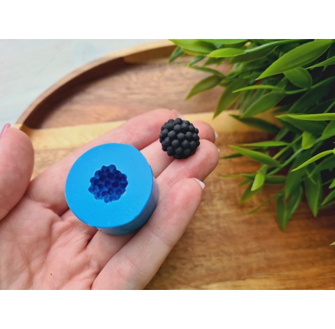 Silicone mold, Blackberry, style 1, ~ Ø 1.5 cm, H:1.4 cm