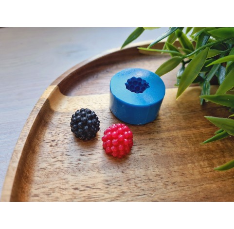 Silicone mold, Blackberry, style 1, ~ Ø 1.5 cm, H:1.4 cm