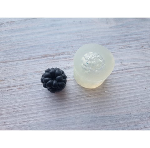 Silicone mold, Blackberry, style 5, inverted, ~ Ø 2 cm, H:1.8 cm