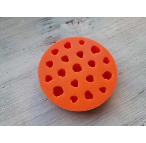 Silicone mold, Cloudberry, style 2, 19 elements, ~ Ø 0.9-1.4 cm, H:0.9-1.3 cm