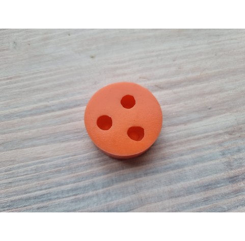 Silicone mold, Blueberry, style 1, 3 elements, ~ Ø 1.1-1.3 cm, H:0.8-1 cm