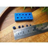 Silicone mold, Blueberry, style 10, miniature 1:6, 10 elements, ~ Ø 0.3-0.5 cm, H:0.2-0.4 cm