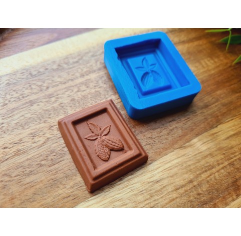 Silicone mold, Chocolate, style 2, ~ 3.2*3.9 cm, H:0.7 cm