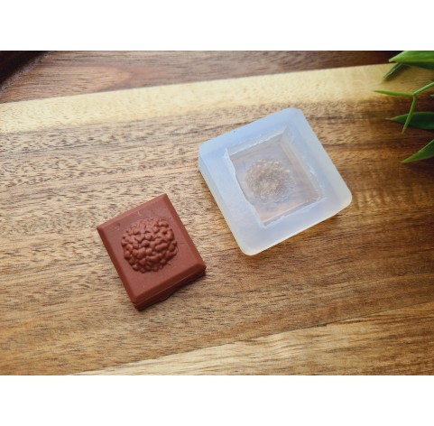 Silicone mold, Chocolate, style 6, ~ 2.6*3 cm, H:1.1 cm