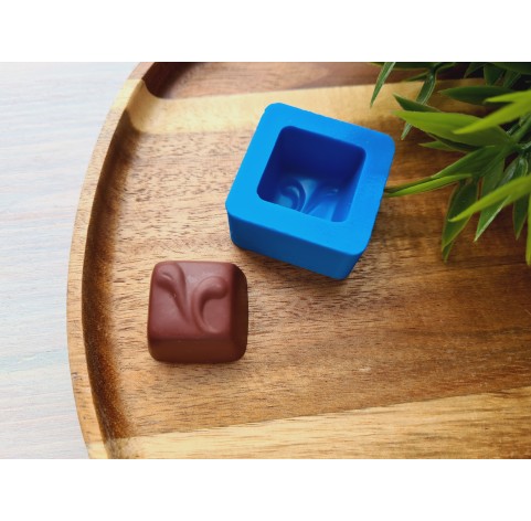 Silicone mold, Chocolate, style 19, ~ 2.5 cm, H:1.1 cm