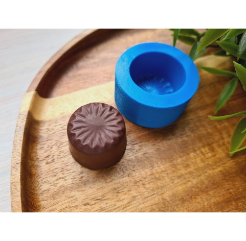 Silicone mold, Chocolate, style 31, ~ Ø 2.7 cm, H:1.8 cm