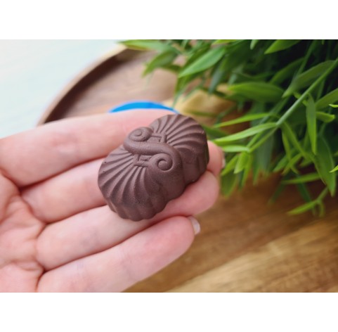 Silicone mold, Chocolate, style 47, ~ 2.3*3.9 cm, H:1.7 cm