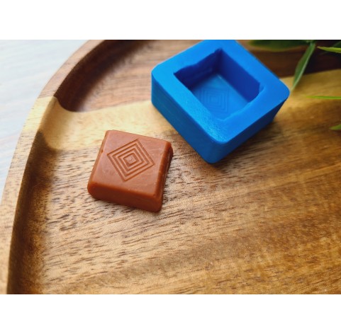 Silicone mold, Chocolate, style 49, ~ 1.8*2 cm, H:0.8 cm