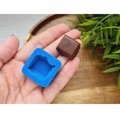 Silicone mold, Chocolate, style 51, ~ 2.2*2.3 cm, H:0.9 cm