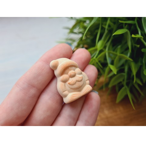 Silicone mold, Gingerbread, style 9, dwarf, ~ 2.2*3 cm, H:1 cm