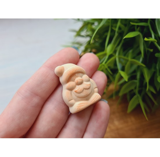 Silicone mold, Gingerbread, style 9, dwarf, ~ 2.2*3 cm, H:1 cm