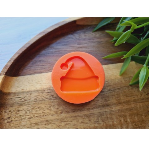 Silicone mold, Christmas hat, ~ 2.7*2.9 cm, H:0.3 cm