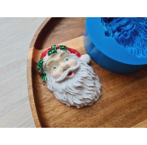 Silicone mold, Santa Claus, style 1, ~ 4.7*6.5 cm, H:1.8 cm