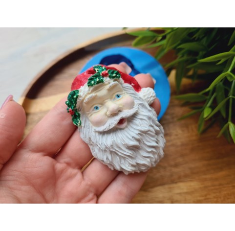 Silicone mold, Santa Claus, style 1, ~ 4.7*6.5 cm, H:1.8 cm