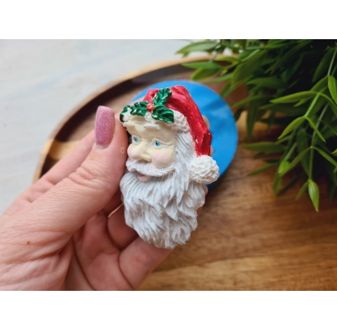 Silicone mold, Santa Claus, style 1, ~ 4.7*6.5 cm, H:1.8 cm